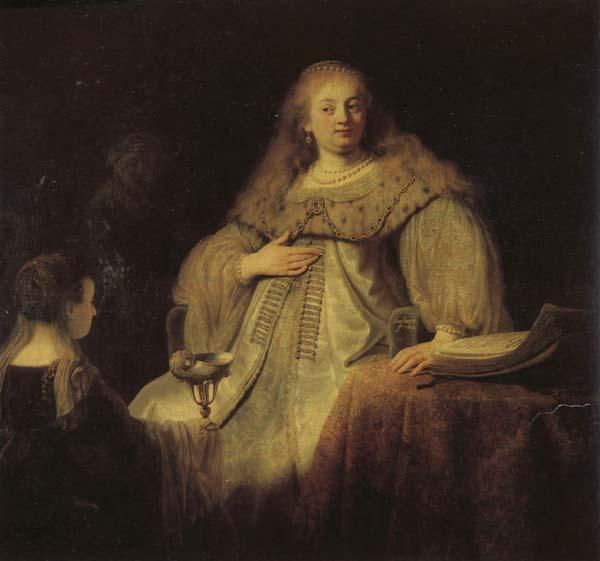 REMBRANDT Harmenszoon van Rijn Artemisia oil painting image
